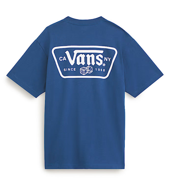 Vans Knu Patch T-Shirt True Navy Blue VN000WU85TU | Pro Feet