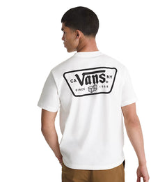 Vans Knu Patch SS Tee White VN000WU8WHT | Pro Feet