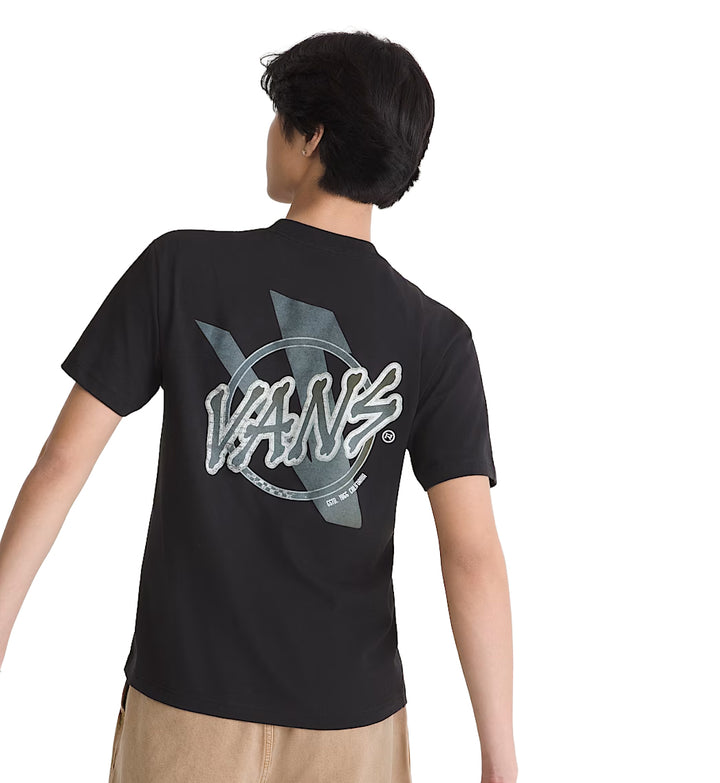 Vans V Bones T-Shirt Black VN000WU9BLK | Pro Feet