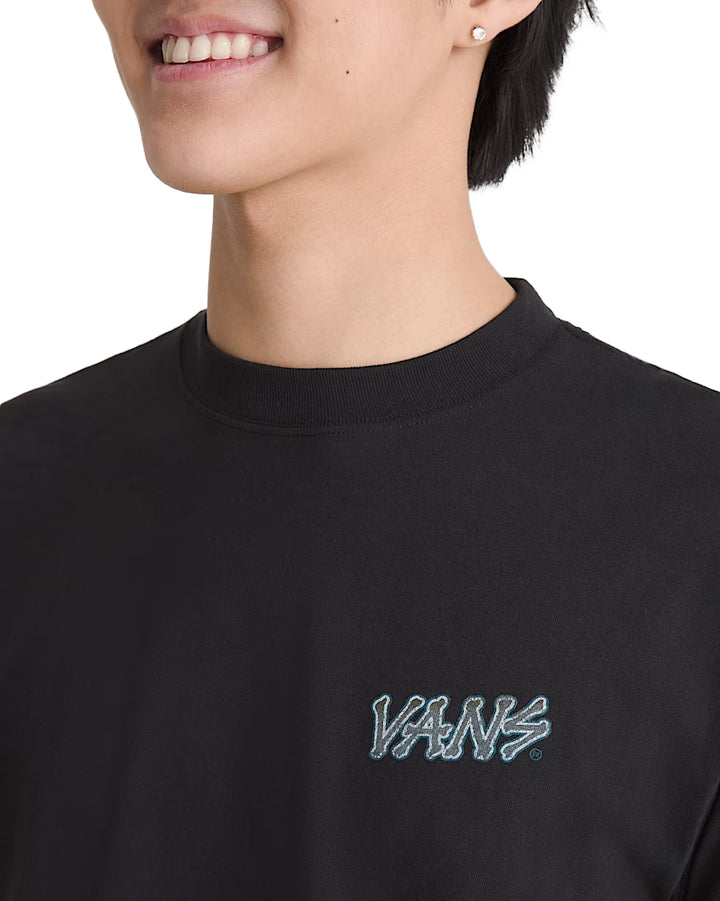 Vans V Bones T-Shirt Black VN000WU9BLK | Pro Feet