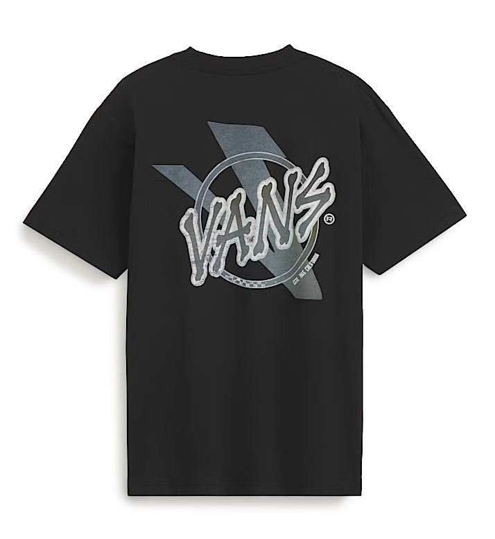 Vans V Bones T-Shirt Black VN000WU9BLK | Pro Feet