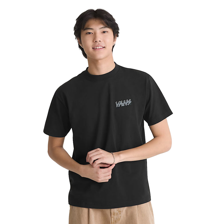 Vans V Bones T-Shirt Black VN000WU9BLK | Pro Feet