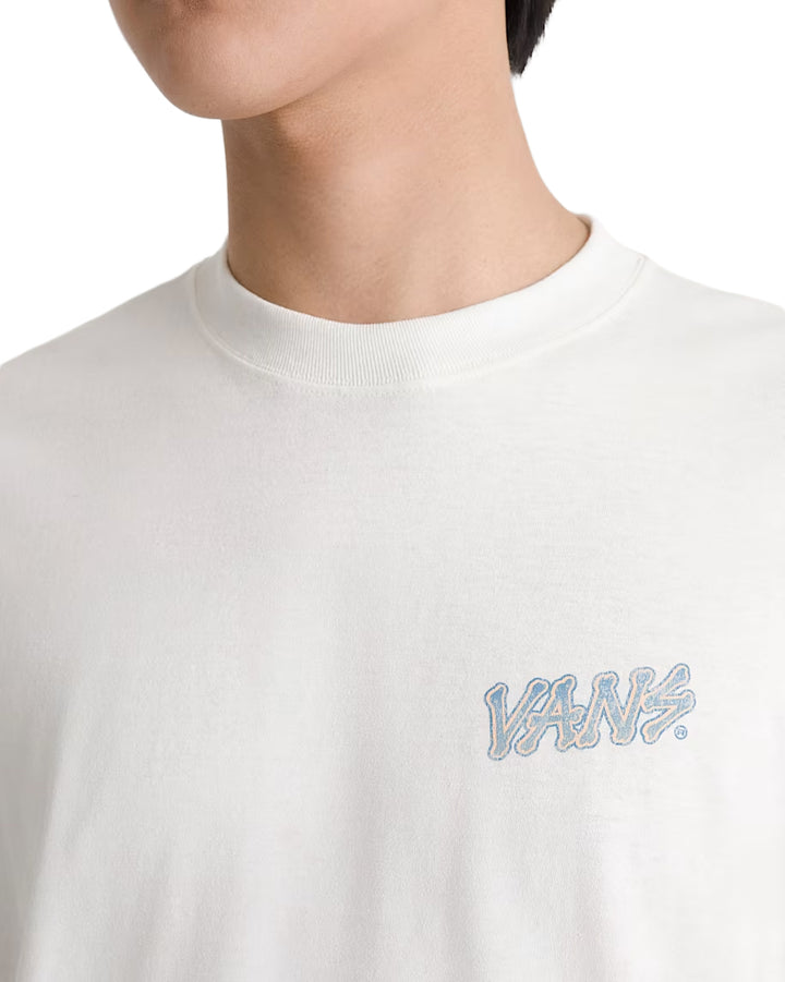 Vans V Bones T-Shirt Marshmallow White VN000WU9FS8 | Pro Feet