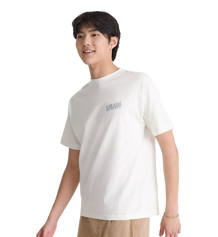 Vans V Bones T-Shirt Marshmallow White VN000WU9FS8 | Pro Feet