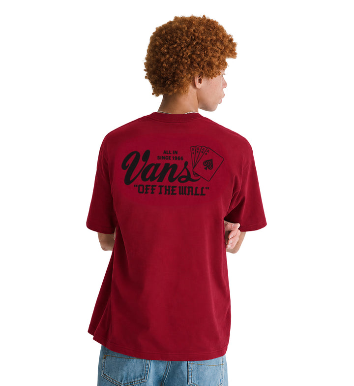 Vans High Roller SS T-Shirt Bordeaux VN000WV4BRD | Pro Feet