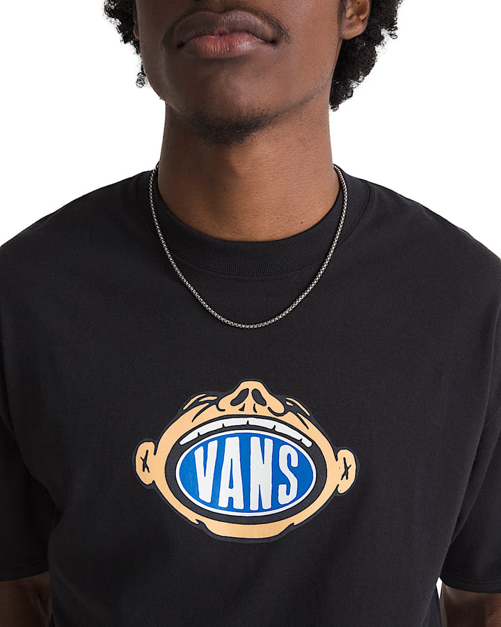 Vans Sticker Pack T-Shirt Black VN000WV5BLK | Pro Feet