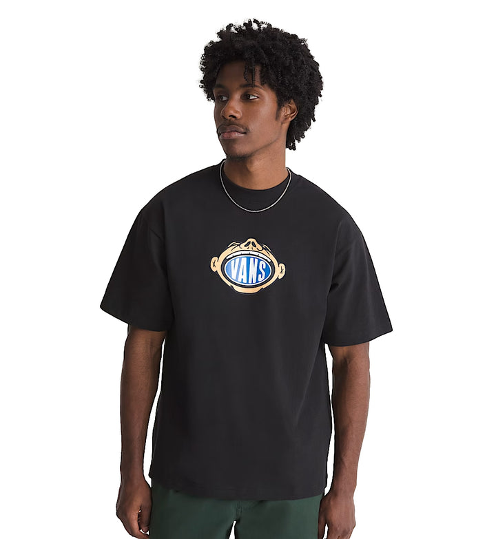 Vans Sticker Pack T-Shirt Black VN000WV5BLK | Pro Feet