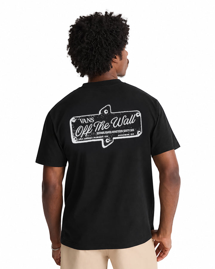 Vans Metalmark SS T-Shirt Black VN000X17BLK | Pro Feet
