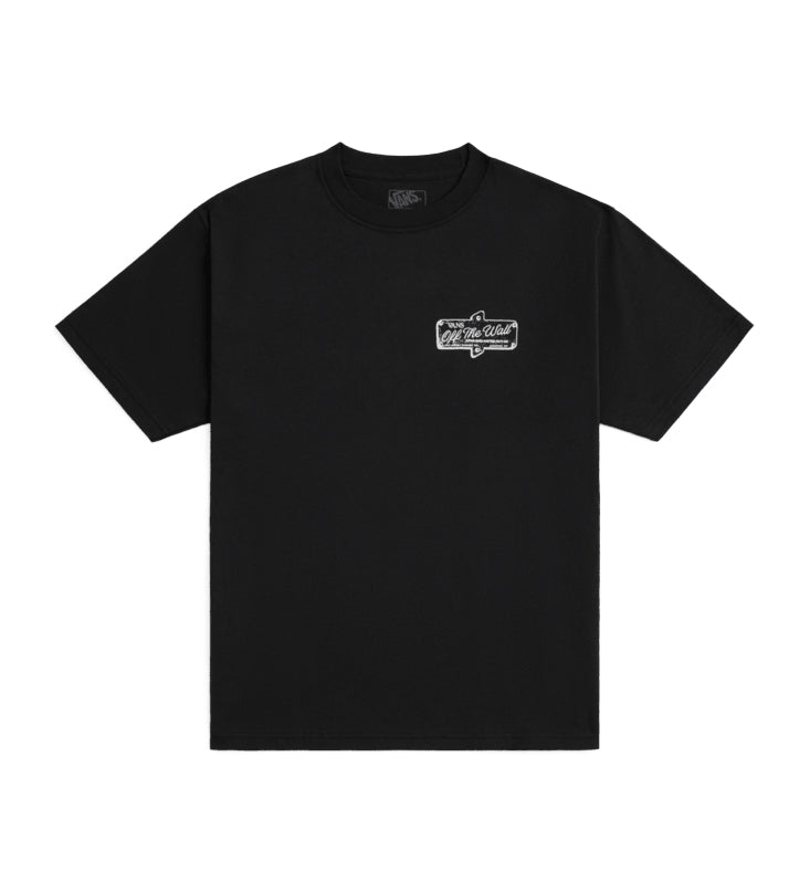 Vans Metalmark SS T-Shirt Black VN000X17BLK | Pro Feet