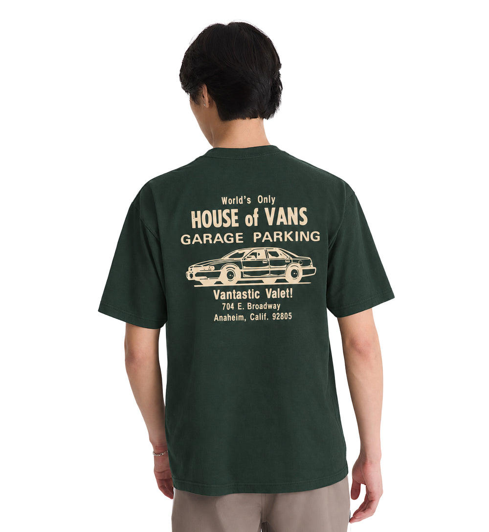 Vans Valet SS T-Shirt Oil Green VN000X2RTD8 | Pro Feet