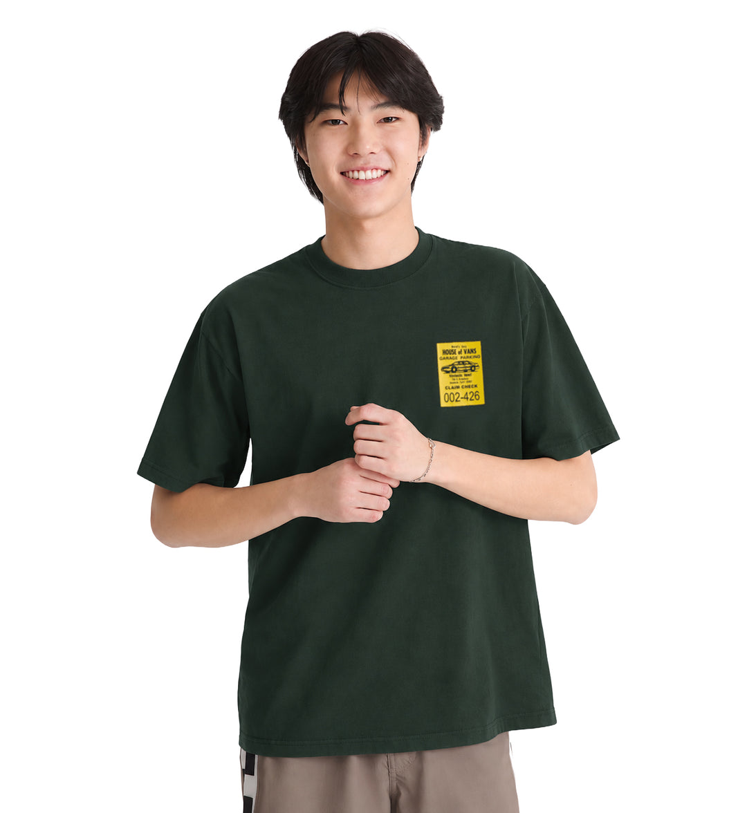 Vans Valet SS T-Shirt Oil Green VN000X2RTD8 | Pro Feet
