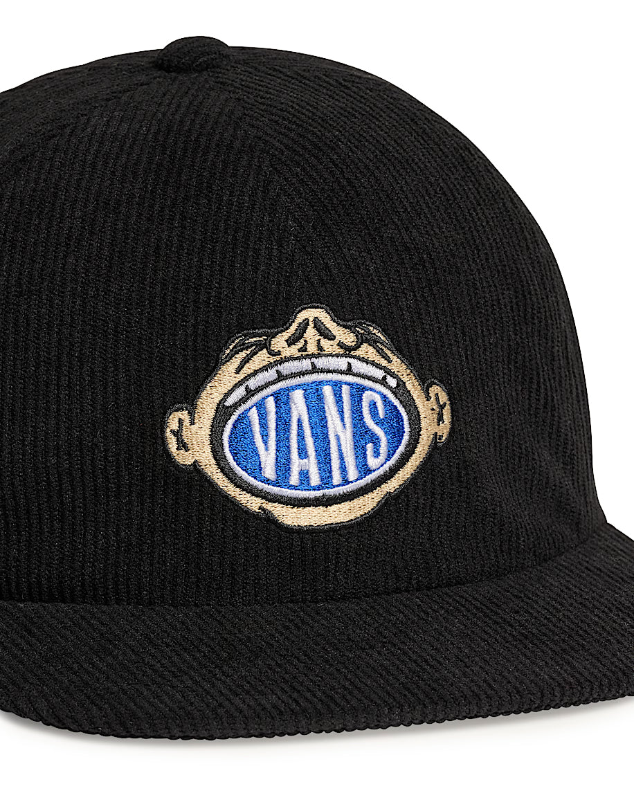 Vans Sticker Pack Jockey Hat Black VN000X4HBLK | Pro Feet