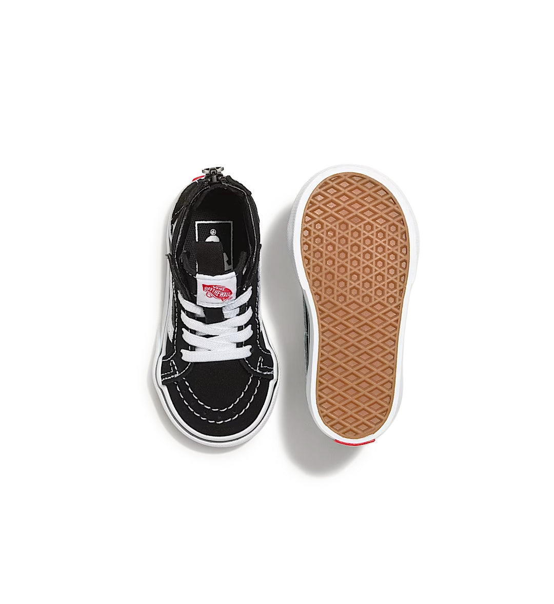 Vans Sk8-Hi Zip TD Black White VN000XG5Y28 | Pro Feet