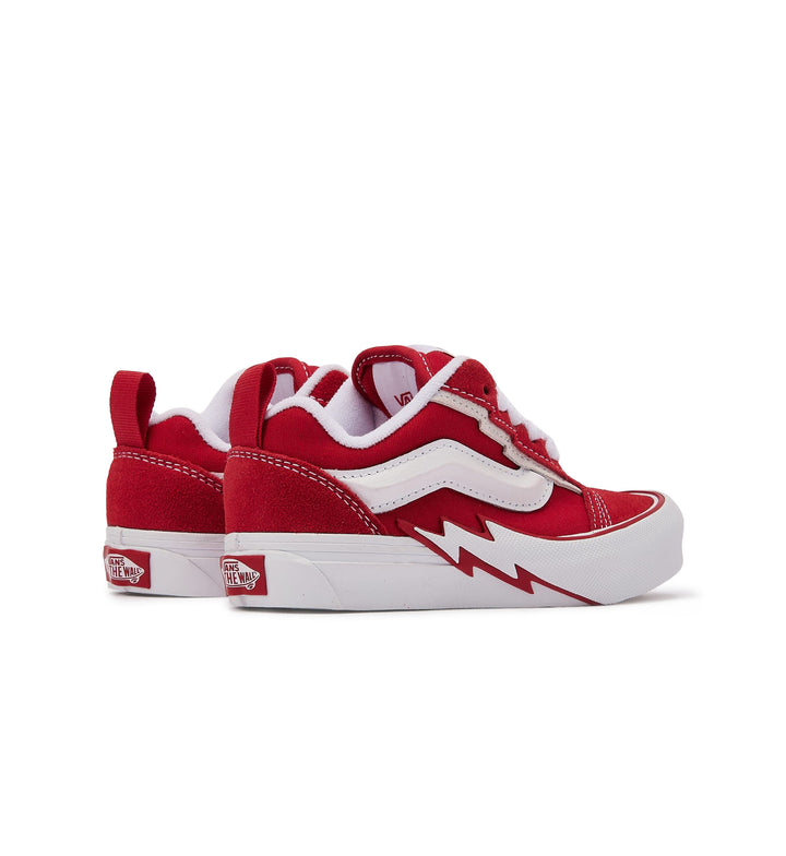 Vans Knu Skool Bolt PS Racing Red VN000XYEIZQ1 | Pro Feet