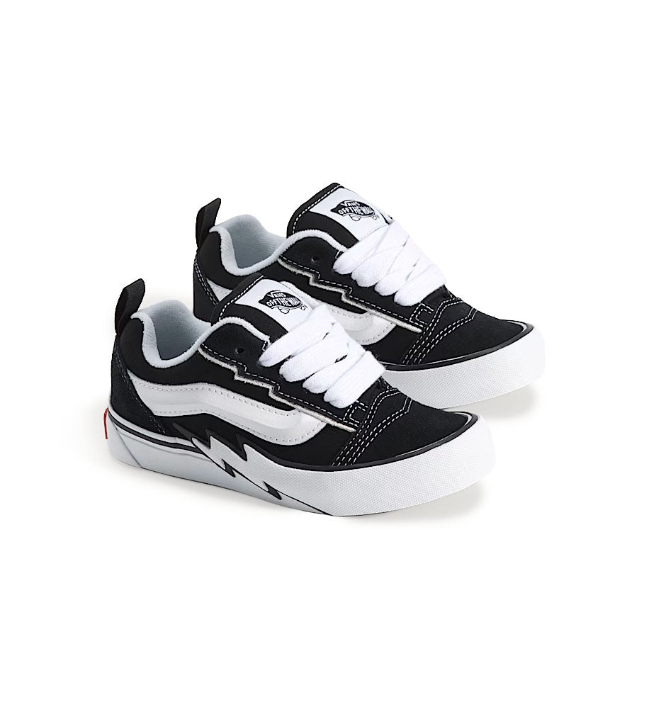 Vans Knu Skool Bolt PS Black White VN000XYEMCG1 | Pro Feet