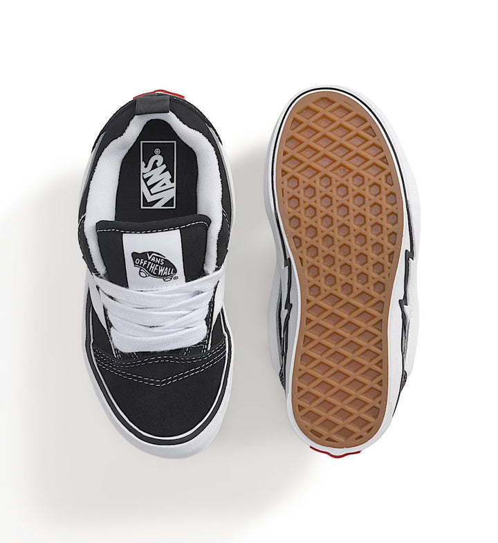 Vans Knu Skool Bolt PS Black White VN000XYEMCG1 | Pro Feet