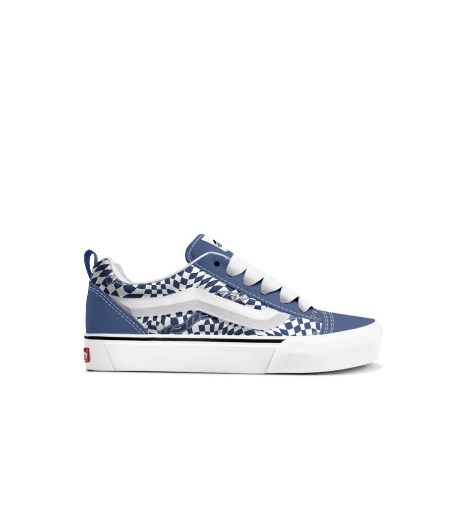 Vans Knu Skool PS Vans Warp True Navy Marshmallow VN000Z00A2A1 | Pro Feet