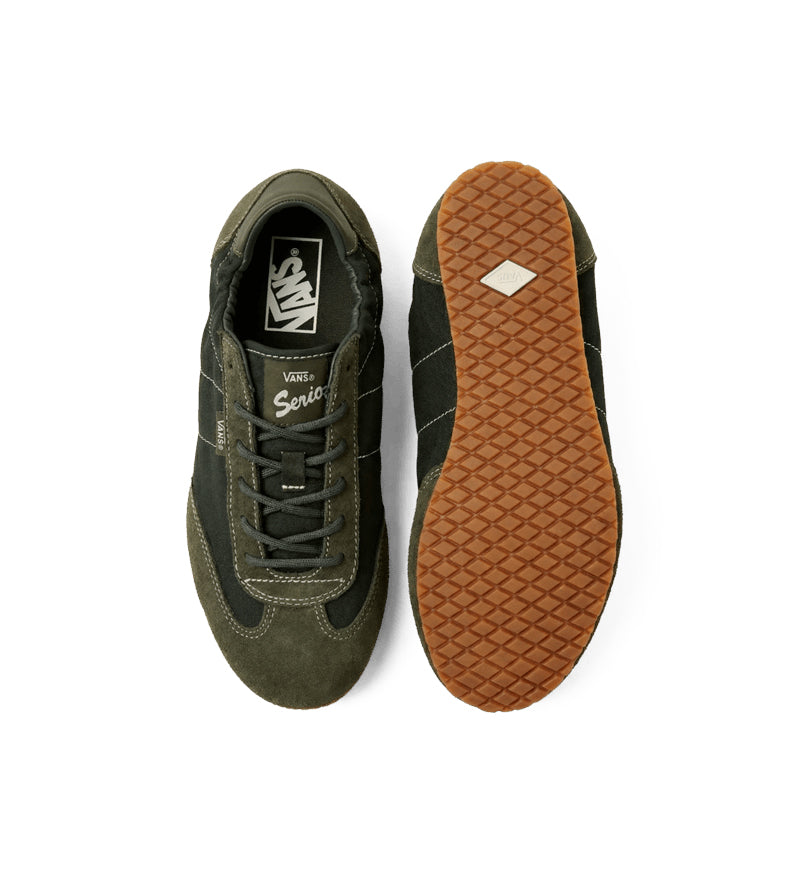 Vans Super Lowpro Collapse Women’s Oil Green VN000Z6XTD81 | Pro Feet