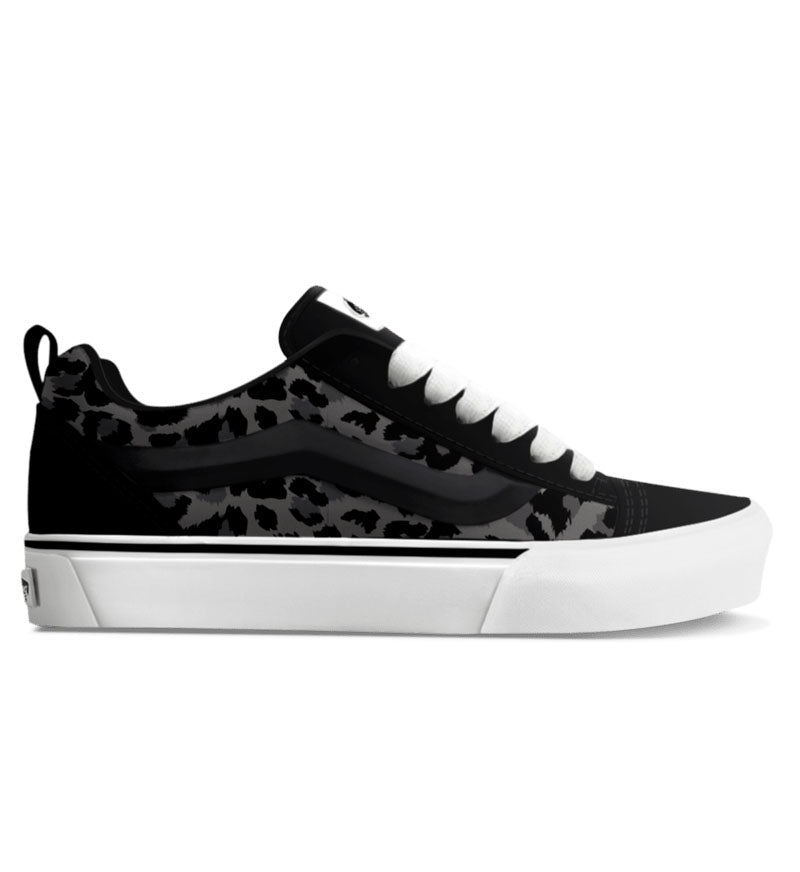 Vans Knu Skool Leopard Black VN000Z8XBLK1 | Pro Feet