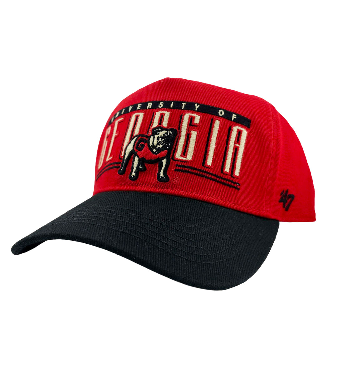 '47 Brand Georgia Bulldogs Double Header Baseline ’47 Hitch “Red” (C-WCDBL17HTP-RD)