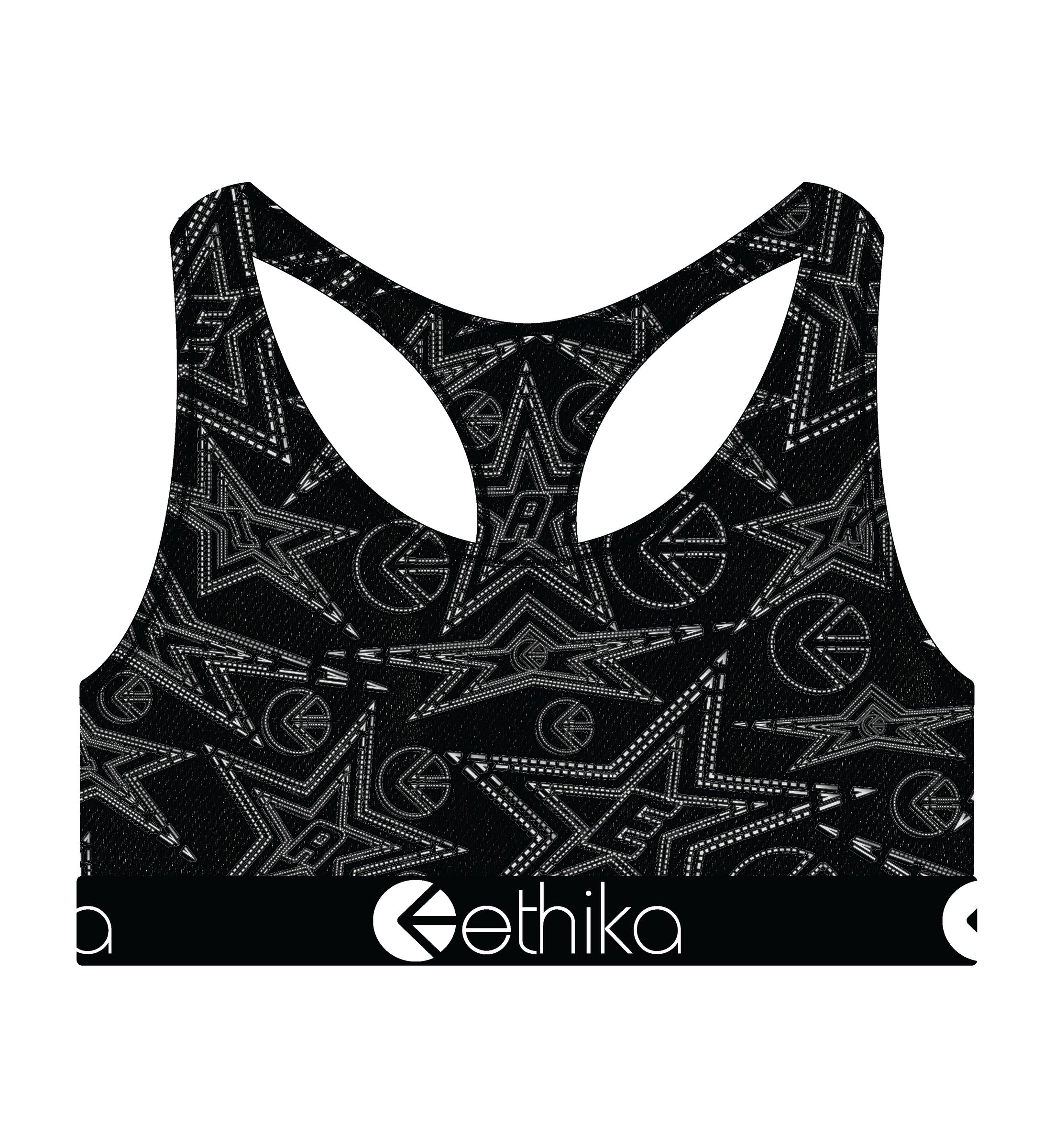 Ethika Women’s Sports Bra Good Denim WHOAUJ2503 | Pro Feet
