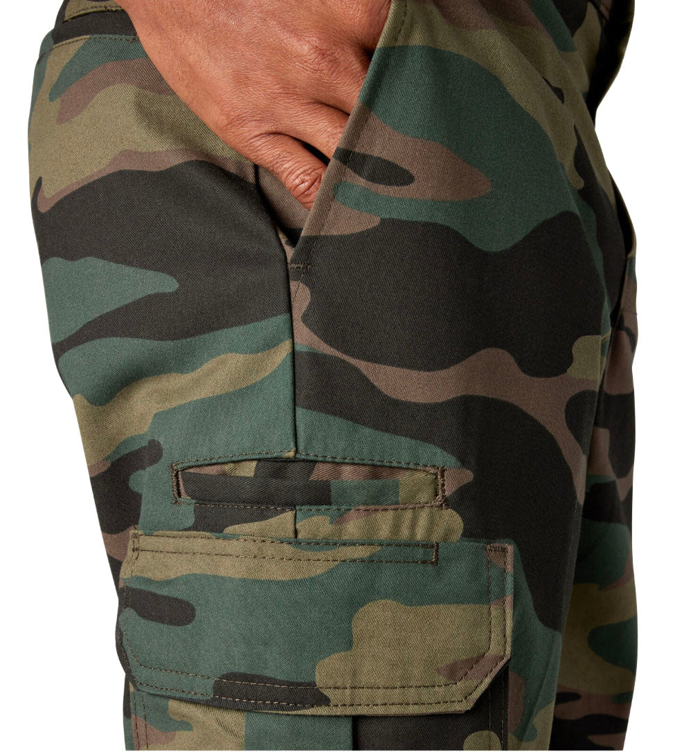 Dickies FLEX Regular Fit Cargo Pants “Hunter Green Camo” (WP595HRC)