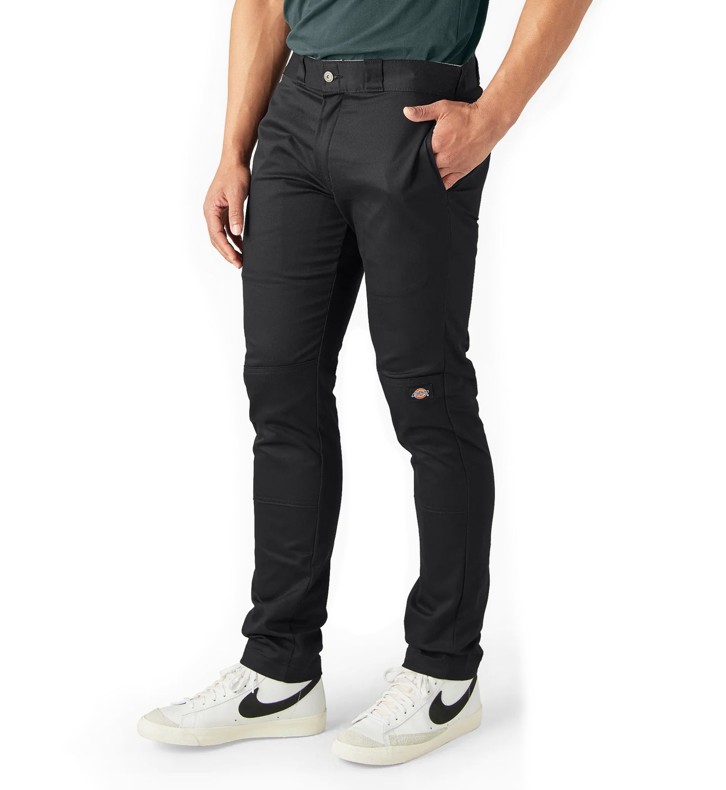 Dickies FLEX Skinny Fit Double Knee Work Pants “Black” (WP811BK)