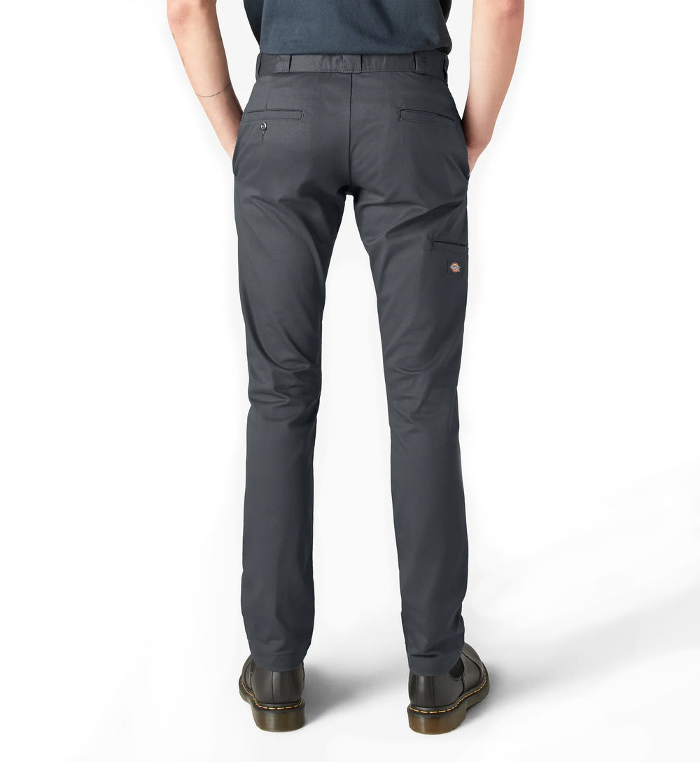 Dickies FLEX Skinny Fit Double Knee Work Pants “Charcoal Gray” (WP811CH)