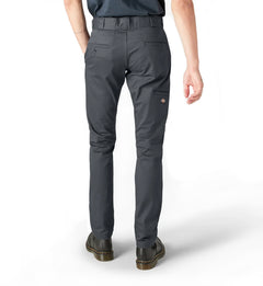 Dickies FLEX Skinny Fit Double Knee Work Pants “Charcoal Gray” (WP811CH)