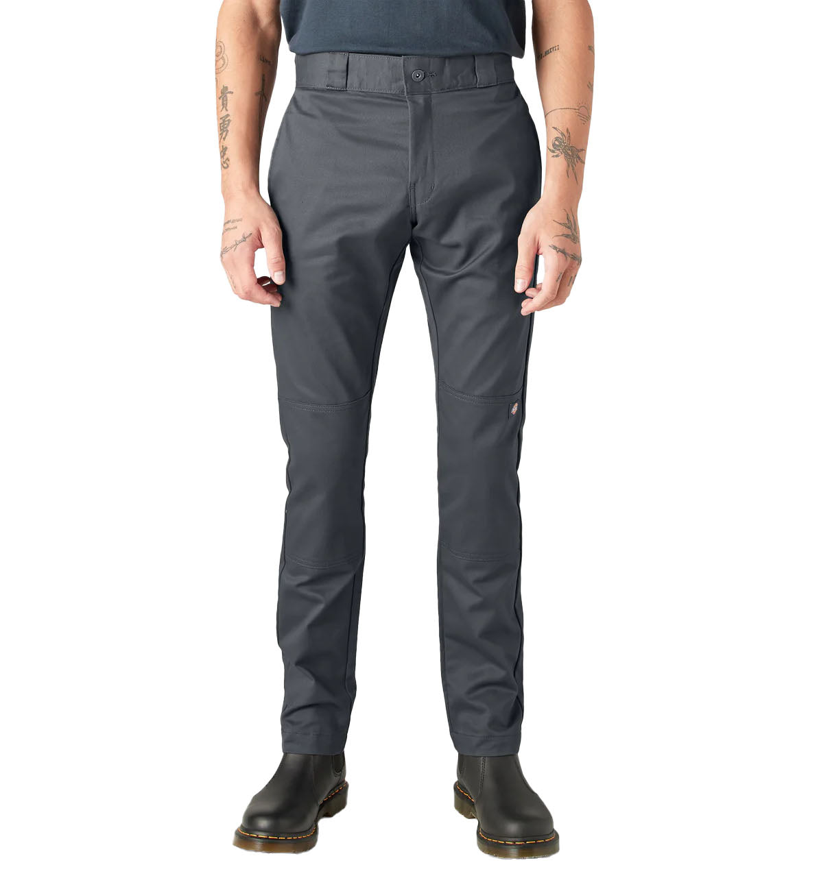Dickies FLEX Skinny Fit Double Knee Work Pants “Charcoal Gray” (WP811CH)