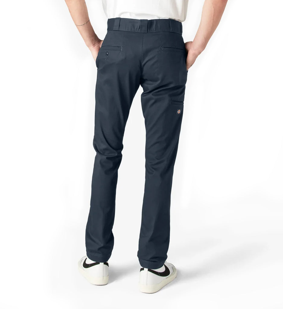 Dickies FLEX Skinny Fit Double Knee Work Pants “Dark Navy” (WP811DN)