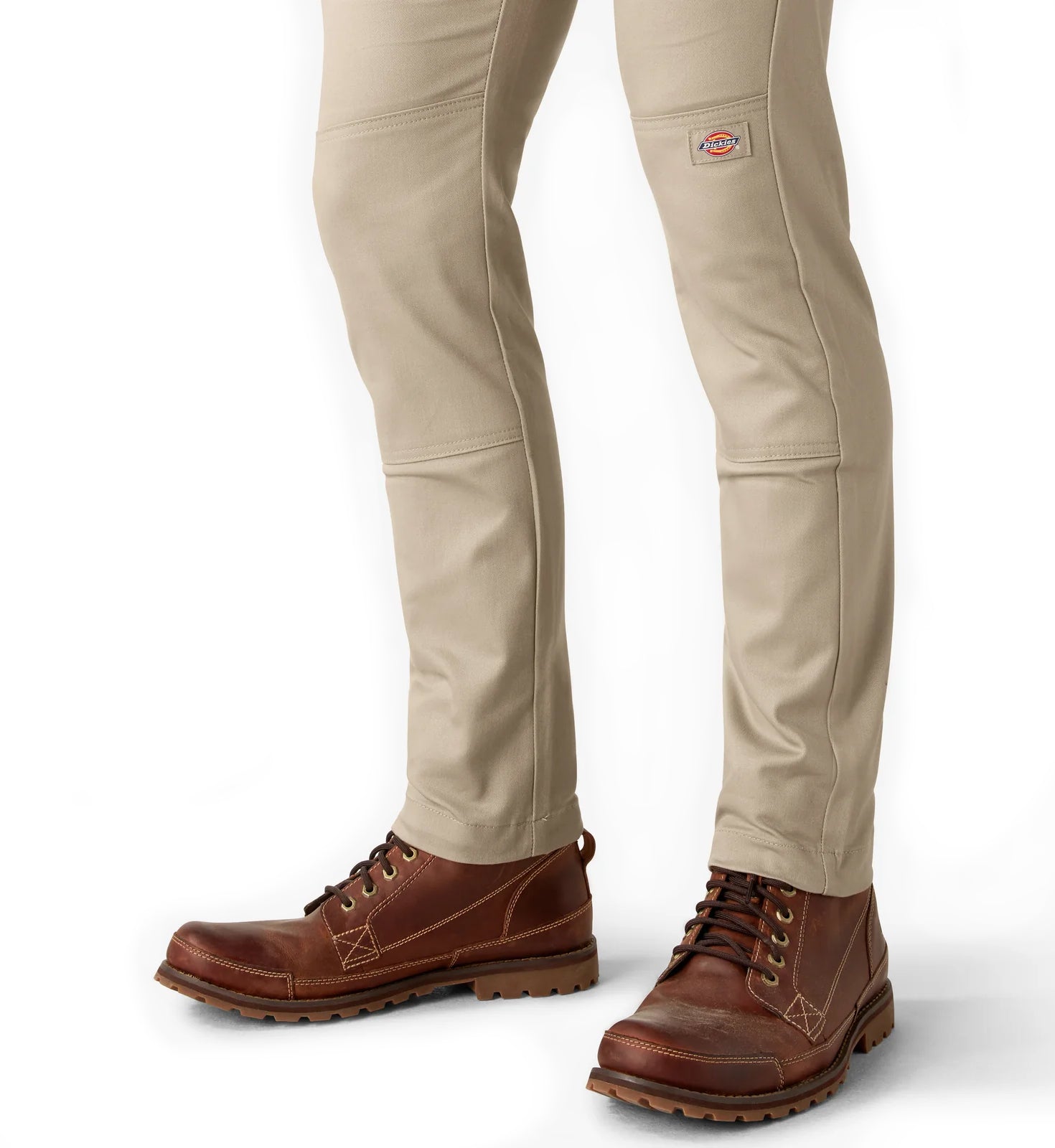 Dickies FLEX Skinny Fit Double Knee Work Pants “Desert Sand” (WP811DS)