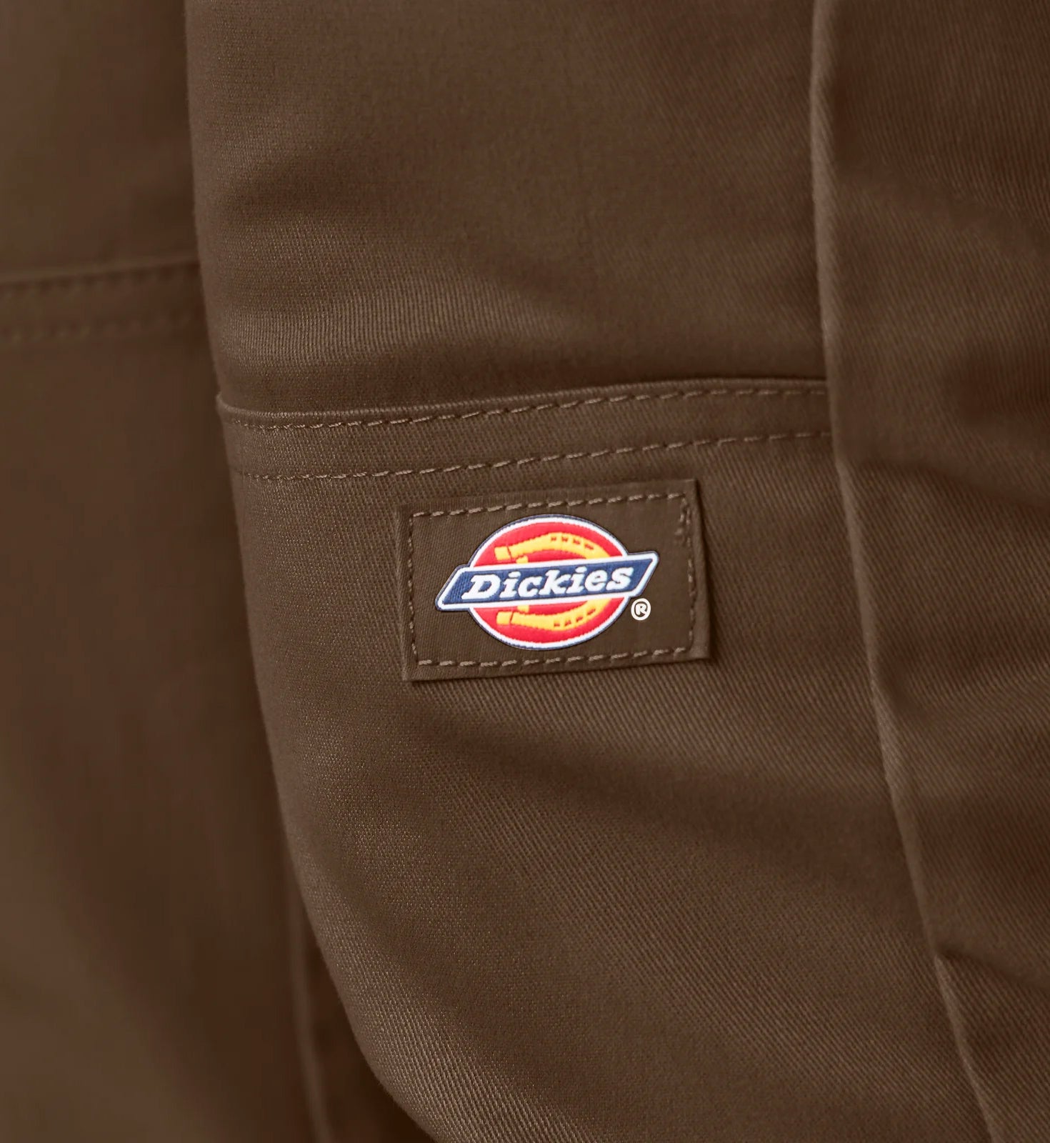 Dickies FLEX Skinny Fit Double Knee Work Pants “Timber Brown” (WP811TB)