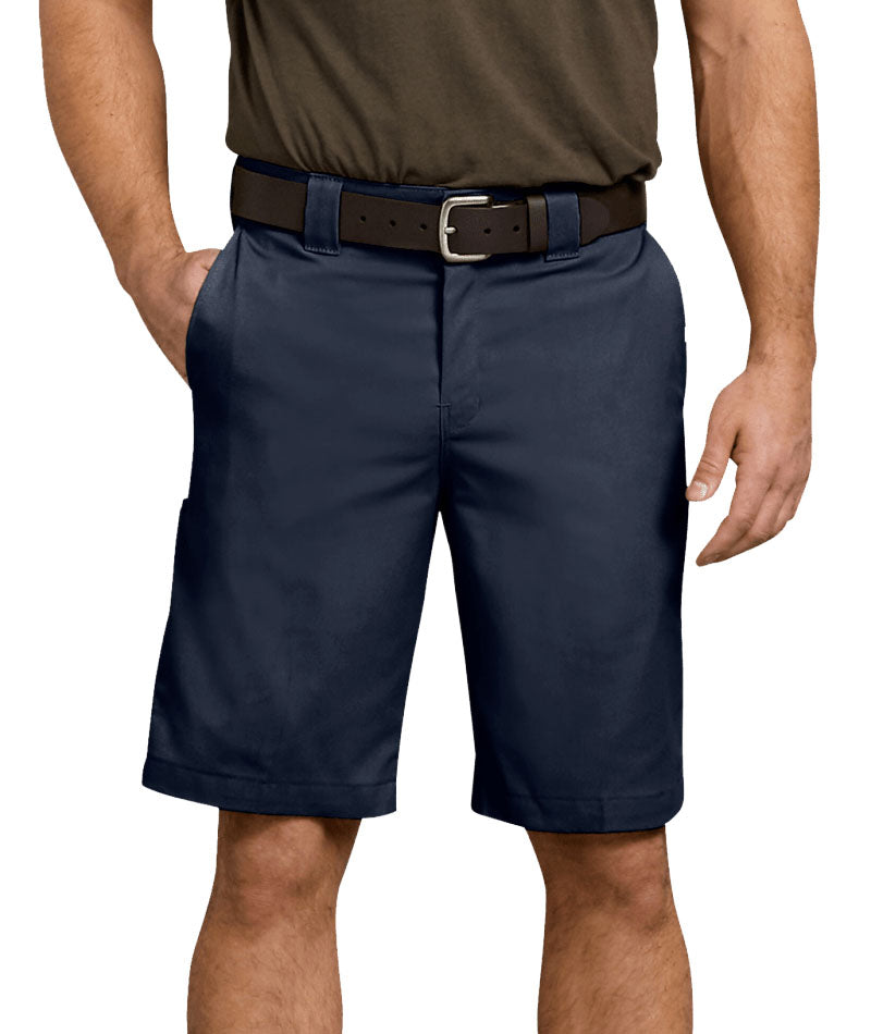 Dickies FLEX Relaxed Fit Work Shorts Dark Navy WR852 | Pro Feet