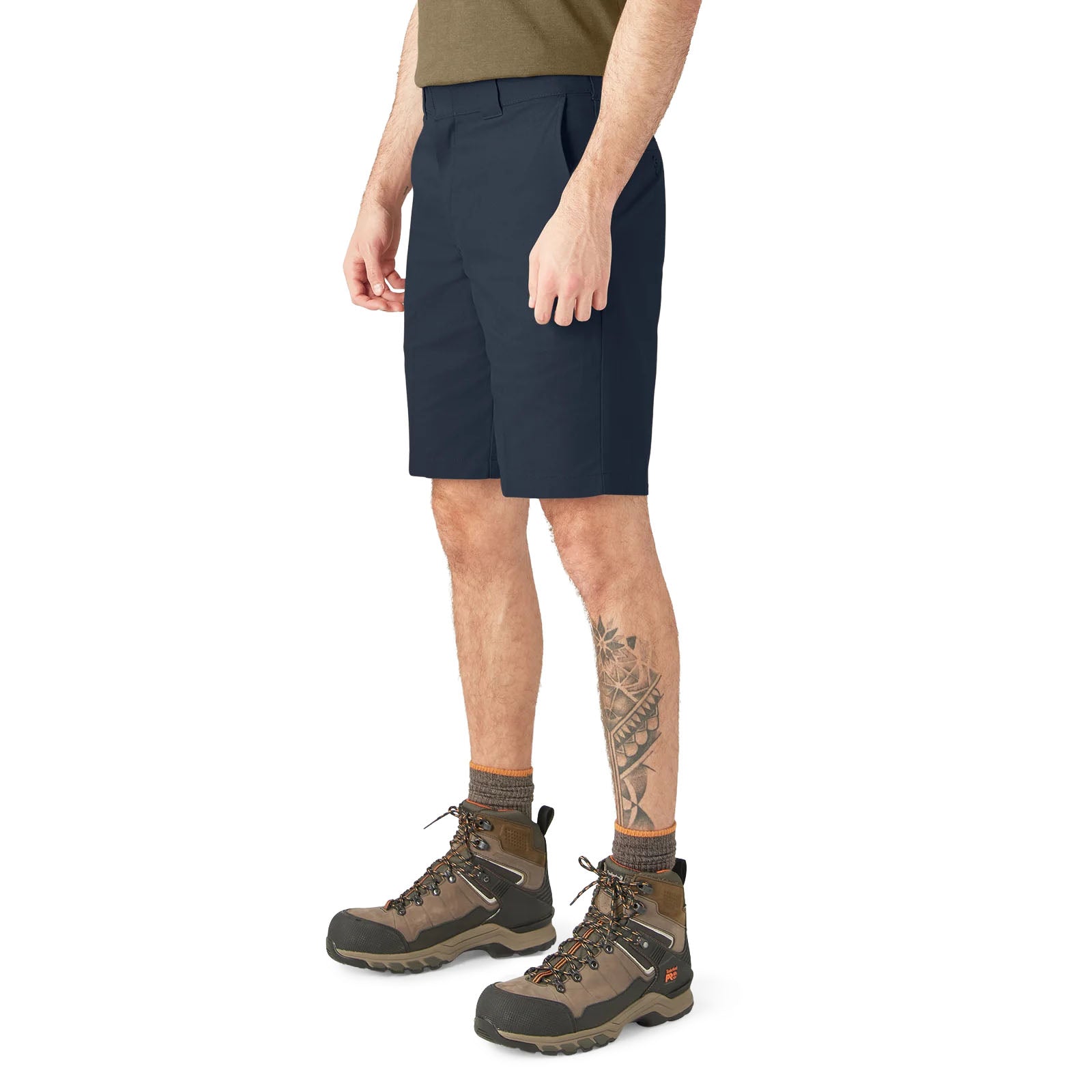 Dickies FLEX Relaxed Fit Work Shorts Dark Navy WR852 | Pro Feet