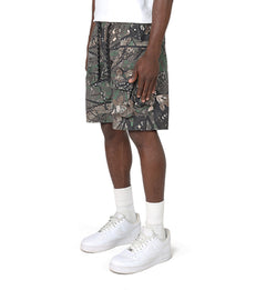 Smoke Rise Nylon Cargo Shorts Tree Camo (WS25283-CAM) | Pro Feet