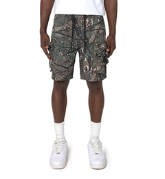 Smoke Rise Nylon Cargo Shorts Tree Camo (WS25283-CAM) | Pro Feet