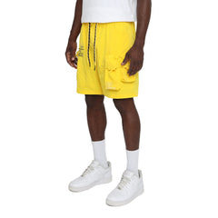 Smoke Rise Lounge Utility Cargo Shorts Canary | Pro Feet | WS25283