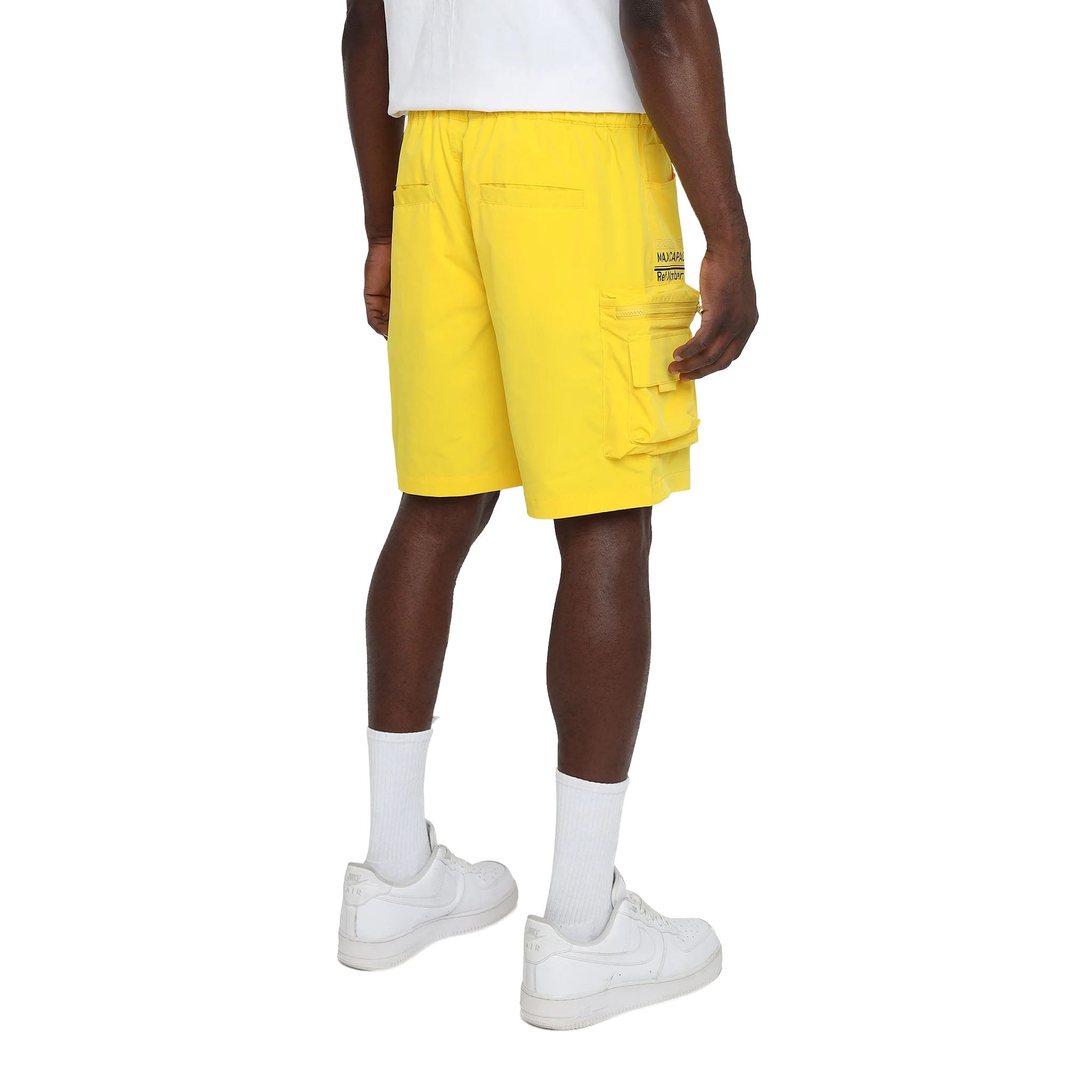 Smoke Rise Lounge Utility Cargo Shorts Canary | Pro Feet | WS25283