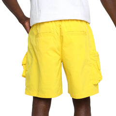 Smoke Rise Lounge Utility Cargo Shorts Canary | Pro Feet | WS25283