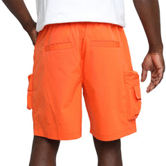 Smoke Rise Lounge Utility Cargo Shorts Orange | Pro Feet | WS25283