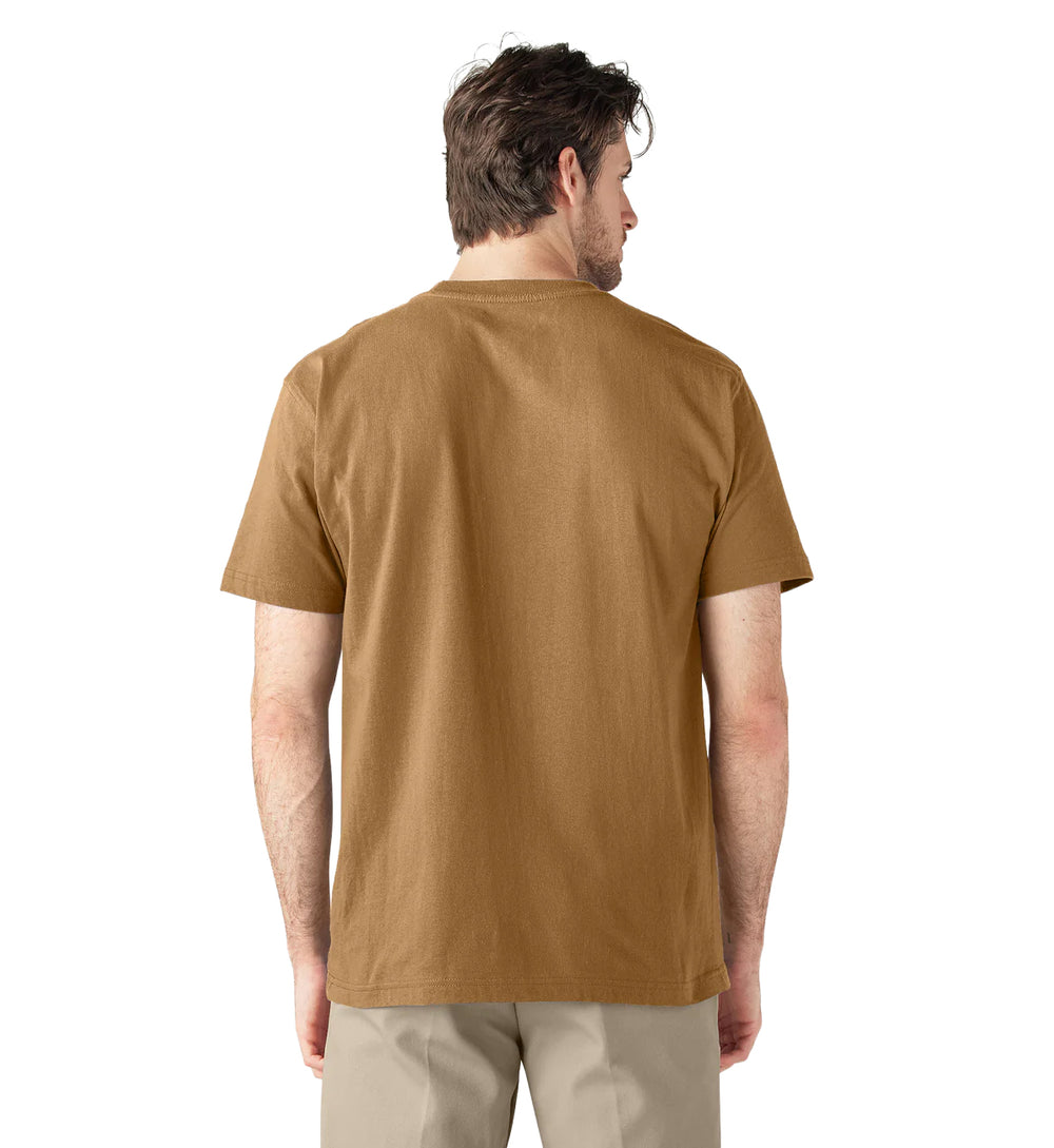 Dickies Heavyweight Short Sleeve Pocket T-Shirt Brown Duck WS450BD | Pro Feet