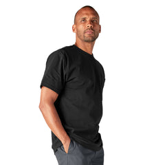 Dickies Heavyweight Short Sleeve Pocket T-Shirt Black WS450BK | Pro Feet
