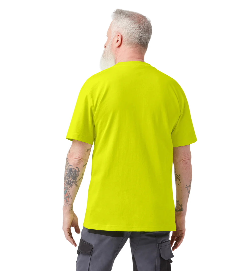 Dickies Heavyweight Short Sleeve Pocket T-Shirt Bright Yellow WS450BWD | Pro Feet