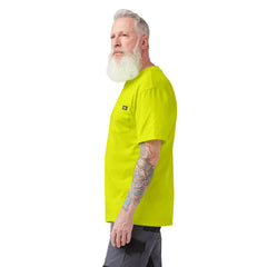 Dickies Heavyweight Short Sleeve Pocket T-Shirt Bright Yellow WS450BWD | Pro Feet