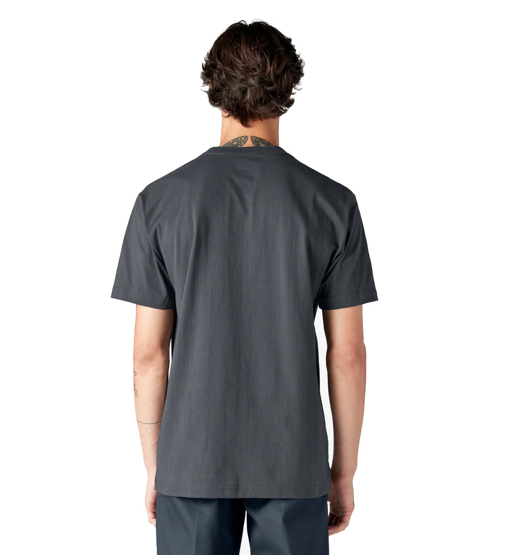 Dickies Heavyweight Short Sleeve Pocket T-Shirt Charcoal Gray WS450CH | Pro Feet
