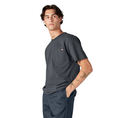 Dickies Heavyweight Short Sleeve Pocket T-Shirt Charcoal Gray WS450CH | Pro Feet