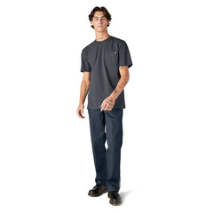 Dickies Heavyweight Short Sleeve Pocket T-Shirt Charcoal Gray WS450CH | Pro Feet