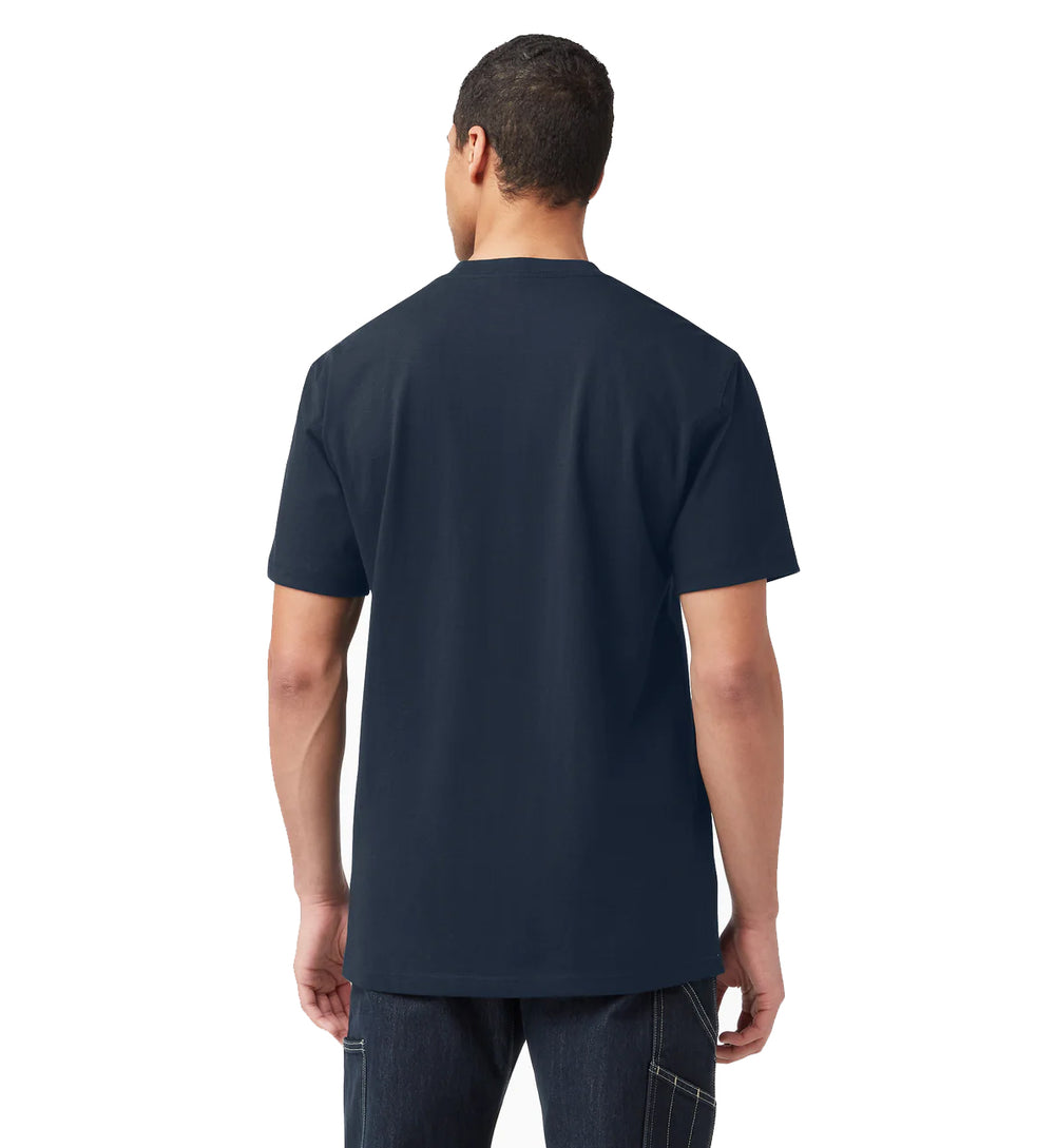 Dickies Heavyweight Short Sleeve Pocket T-Shirt Dark Navy WS450DN | Pro Feet