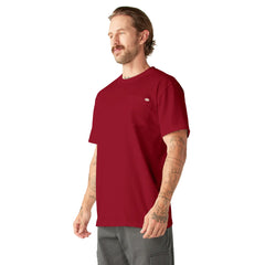 Dickies Heavyweight Short Sleeve Pocket T-Shirt English Red WS450ER | Pro Feet
